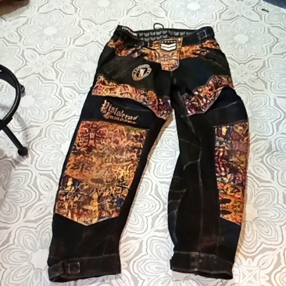 Retired Top Rank Pants Mens Bike Protective Gear sz XXL Padded Sports Athletic